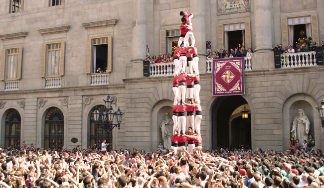 Barcelona-acrobats
