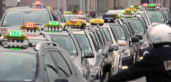 Catching a cab in Paris? Taxi strike