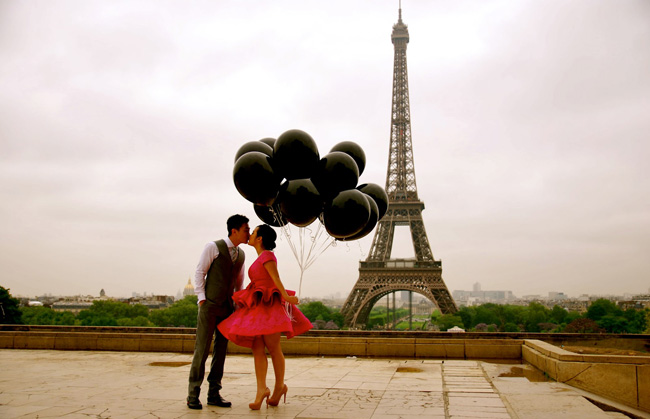 Parisian couple