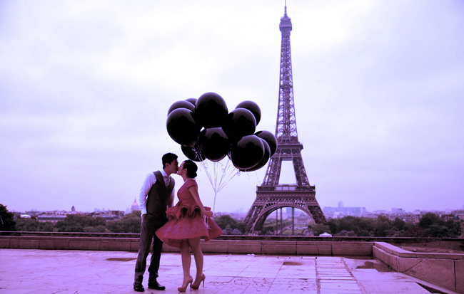 Top 5 spots to kiss in Paris